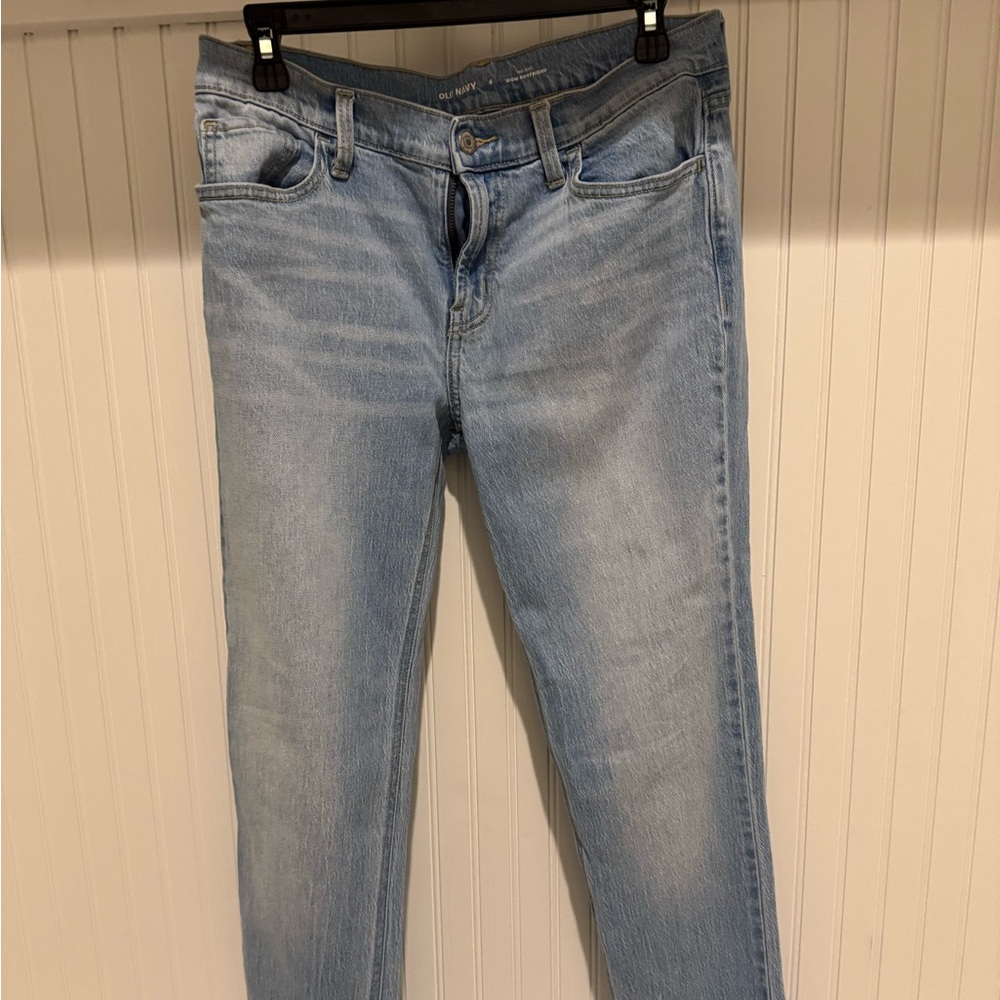 Old Navy Light Blue Mid-Rise Jeans